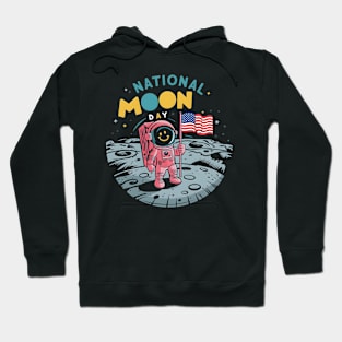 National Moon Day Hoodie